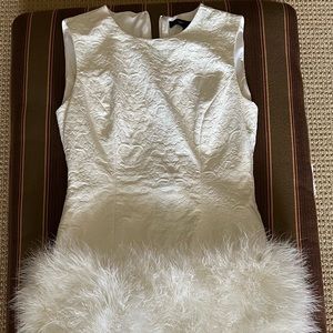 bcbg white dress